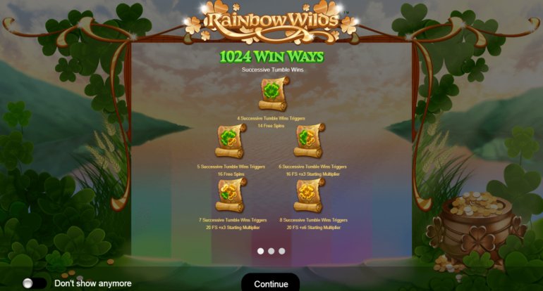 игровой автомат Rainbow Wilds