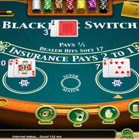 Новая игра BlackJack Switch в AdameveCasino!