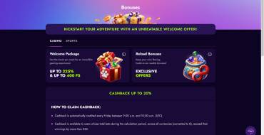 75% Bonus on the Third Deposit at Irwin Casino: Акции