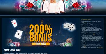 Dream Vegas casino: Бонусы