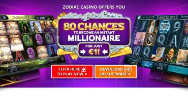 Zodiac Casino: Стань миллионером!