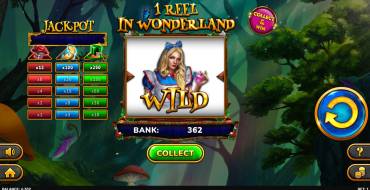 1 Reel In Wonderland: Выигрыши