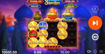 3 Magic Lamps: Hold and Win: Респины