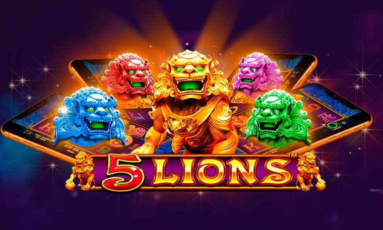 Слот 5 Lions играть бесплатно