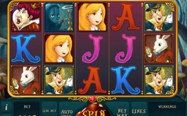 Игровой автомат Alice in Wonderland