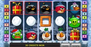 Angry Birds - Christmas: Особые символы