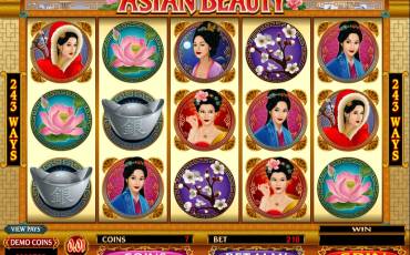 Игровой автомат Asian Beauty