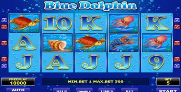 Blue Dolphin: Игровой автомат