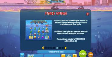 Boat Bonanza Colossal Catch: Фриспины