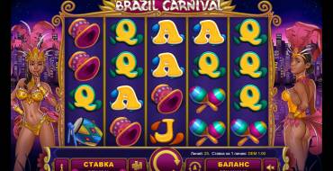 Brazil Carnival: Игровой автомат