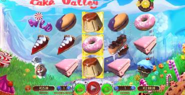 Cake Valley: Основной экран