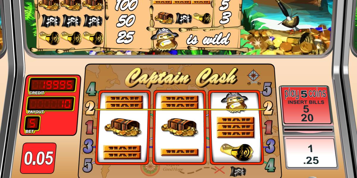 Игровой автомат Captain Cash