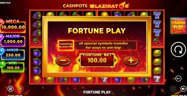 Cashpots Blazinator: Уникальные функции