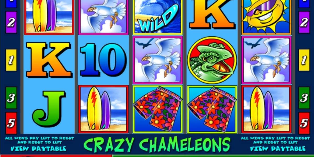 Игровой автомат Crazy Chameleons