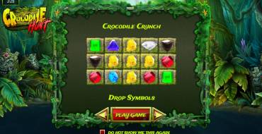 Crocodile Hunt: Игровой автомат