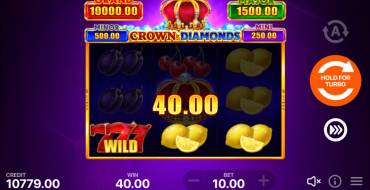 Crown and Diamonds: Hold and Win: Выигрыши