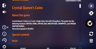 Crystal Queen’s Coins: Правила