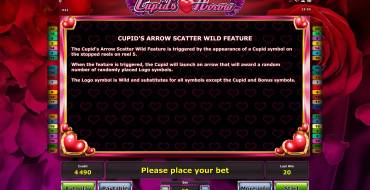 Cupid’s Arrow: Бонусы