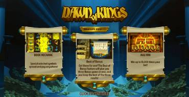 Dawn of Kings: Уникальные функции