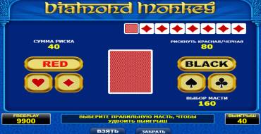 Diamond Monkey: Риск-игра