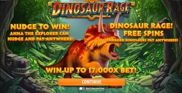 Dinosaur Rage: Игровой автомат