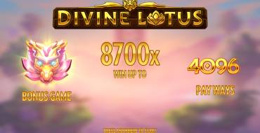 Divine Lotus: Игровой автомат Divine Lotus