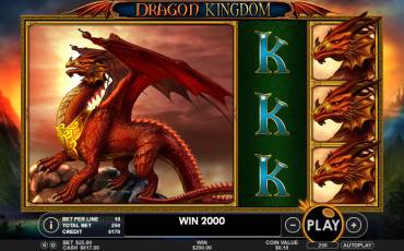 Игровой автомат Dragon Kingdom