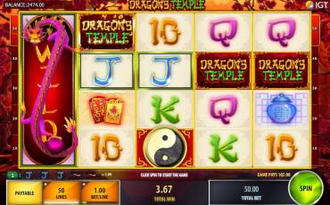 Игровой автомат Dragons Temple