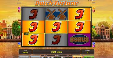 Dutch Fortune: Выплаты