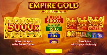 Empire Gold: Hold and Win: Уникальные функции