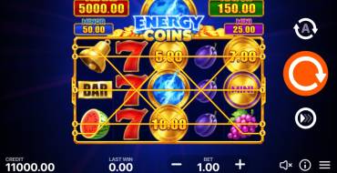 Energy Coins: Hold and Win: Игровой автомат