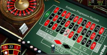 European Progressive Roulette: Выигрыш