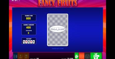 Fancy Fruits: Бонусная игра 1