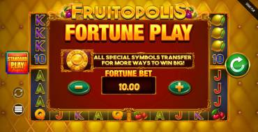 Fruitopolis Fortune: Бонус