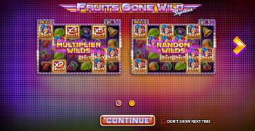 Fruits Gone Wild Supreme: Игровой автомат