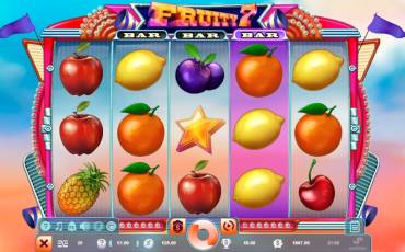 Игровой автомат Fruity 7