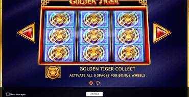 Golden Tiger: Игровой автомат "Золотой тигр"