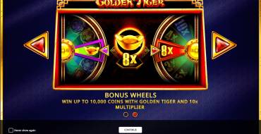 Golden Tiger: Игровой автомат