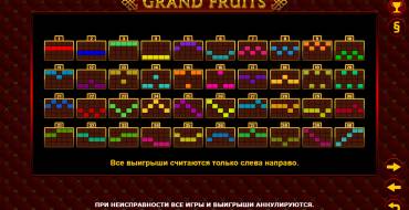 Grand Fruits: Линии