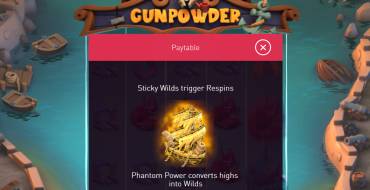 Gunpowder: Таблица выплат