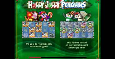 Holly Jolly Penguins: Персонажи