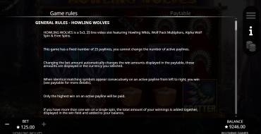 Howling Wolves: Правила игры