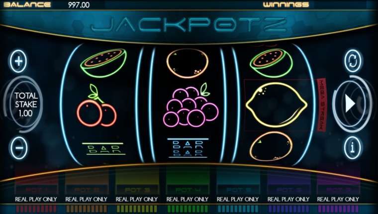 Слот Jackpotz играть бесплатно