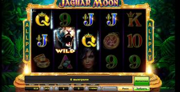 Jaguar Moon: Выплаты