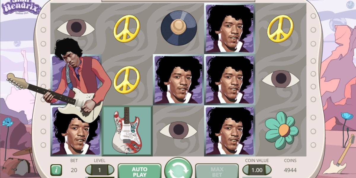 Игровой автомат Jimi Hendrix