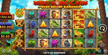 King Kong Cash Even Bigger Bananas: Игровой автомат