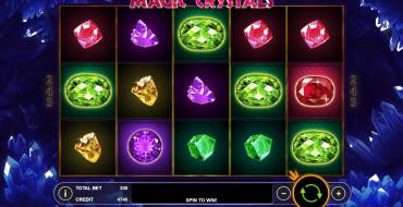 Magic Crystals: Выплаты