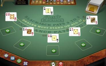 Блэкджек Multihand Classic Blackjack Gold