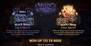 Mystic Spells: Уникальные функции