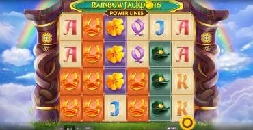 Rainbow Jackpots Power Lines: Игровой автомат